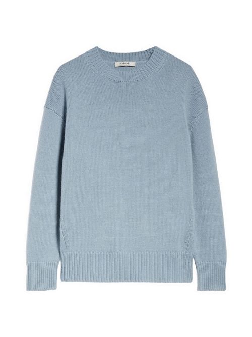 Maglia donna azzurra girocollo MaxMara S | IRLANDA002